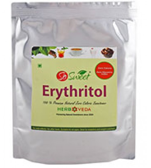 Sugar Free Erythritol, 100% Natural Sweetener, 500 GM (So Sweet)